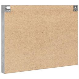 Berkfield Vitrine Cabinet Concrete Grey 100X8.5X75 Cm Engineered Wood - thumbnail 6