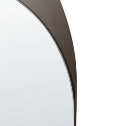 Beliani Wall Mirror Pigny 58 Cm 99 Cm Brown - thumbnail 6