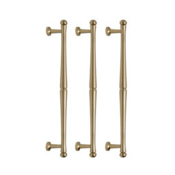 Homestylestore 1050 X 750mm Pastel Green Wall Mounted Mirrored Door Bathroom Cabinet And Brushed Brass T Bar Handles - thumbnail 2