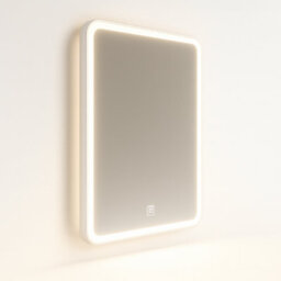Kartell Alder 700X500mm Led Bathroom Mirror With Demister Pad, Touch Sensor, Ip44 Rated - thumbnail 2