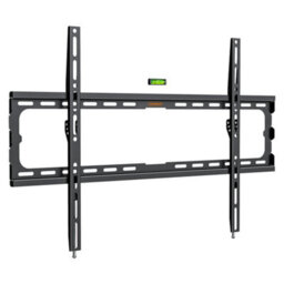 "Vonhaus Tv Wall Bracket For 37-80"" Screens, Ultra-Slim Wall Mount W/spirit Level, 45Kg Capacity, Max Vesa: 600X400mm"