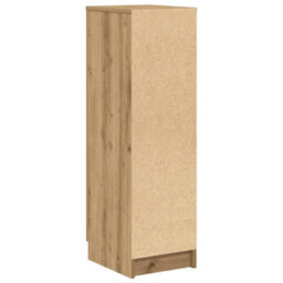 Vidaxl Shoe Cabinet Artisan Oak 29.5X35X100.5 Cm Engineered Wood - thumbnail 6
