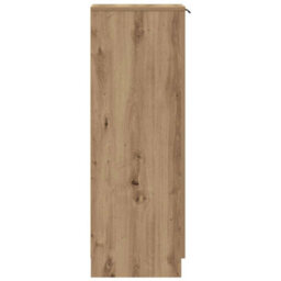 Vidaxl Shoe Cabinet Artisan Oak 29.5X35X100.5 Cm Engineered Wood - thumbnail 5