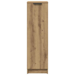 Vidaxl Shoe Cabinet Artisan Oak 29.5X35X100.5 Cm Engineered Wood - thumbnail 4