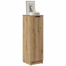 Vidaxl Shoe Cabinet Artisan Oak 29.5X35X100.5 Cm Engineered Wood - thumbnail 1