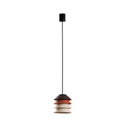 Luminosa Lighting Luminosa Toba Outdoor Pendant Ceiling Light Multicolour E27 Ip65