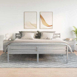 Walplus Bedside Cabinets 2 Pcs With 2 Drawers Grey Sonoma 40X36X50 Cm - thumbnail 3