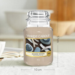 Yankee Candle Original Large Jar 623G Seaside Woods Scented Candle 110-150 Hours 1609098E - thumbnail 4