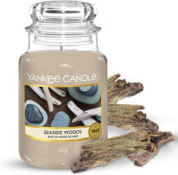 Yankee Candle Original Large Jar 623G Seaside Woods Scented Candle 110-150 Hours 1609098E