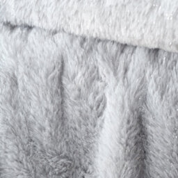 Catherine Lansfield Cosy Glamour Fur 130X170 Cm Blanket Throw Silver Grey - thumbnail 2