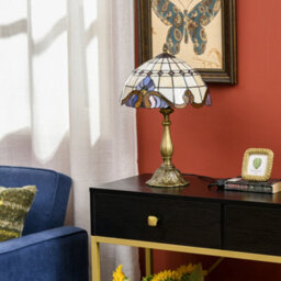 Homcom Decorative Table Lamp, For Bedroom Living Room, Bulb Not Included - thumbnail 7
