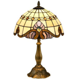 Homcom Decorative Table Lamp, For Bedroom Living Room, Bulb Not Included - thumbnail 2