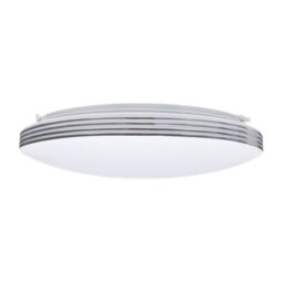 Milagro Ceiling Lamp Siena 25W Led 350 mm Stylish White And Chrome Circular Design Dimmable Including Remote Control - thumbnail 8