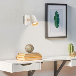 Briloner Wall Light Single Spotlight Reading Lamp Hallway Adjustable Gu10 Grey Coffee - thumbnail 5