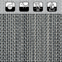 Floordirekt Genoa Vinyl Polyester Kitchen Runner Mat Non Slip Waterproof Uv Resistant Indoor Outdoor Balcony Grey 90 X 200 Cm - thumbnail 4