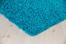 Smart Living Shaggy Soft Thick Area Rug, Living Room Carpet, Kitchen Floor, Bedroom Soft Rugs 60Cm X 110Cm - Teal - thumbnail 4