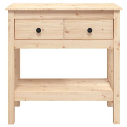 Walplus Console Table 75X35X75 Cm Solid Wood Pine - thumbnail 6
