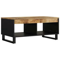 Berkfield Coffee Table 90X50X40 Cm Solid Wood Mango - thumbnail 2