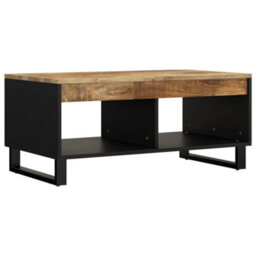 Berkfield Coffee Table 90X50X40 Cm Solid Wood Mango - thumbnail 8