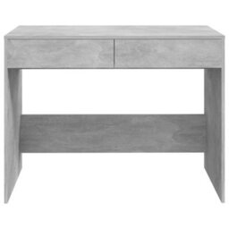 Walplus Desk Concrete Grey 101X50X76.5 Cm Engineered Wood - thumbnail 5