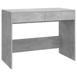Walplus Desk Concrete Grey 101X50X76.5 Cm Engineered Wood - thumbnail 2