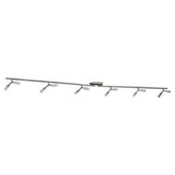Urbn-Living Urbnliving 12 Arm Satin Nickel Ceiling Light With Bulbs Included Modern Hanging Fixture - thumbnail 5