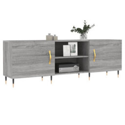 Berkfield Tv Cabinet Grey Sonoma 150X30X50 Cm Engineered Wood - thumbnail 3