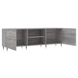 Berkfield Tv Cabinet Grey Sonoma 150X30X50 Cm Engineered Wood - thumbnail 6
