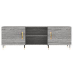 Berkfield Tv Cabinet Grey Sonoma 150X30X50 Cm Engineered Wood - thumbnail 5