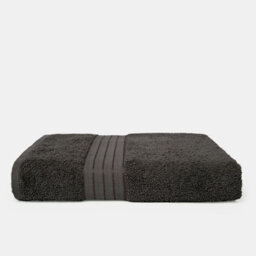 Ohs Luxury 100% Cotton Bathroom Hand Towel, 50 X 80Cm - Charcoal - thumbnail 2