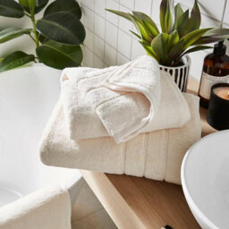 Allure Bath Fashions Hotel Luxury Heavweight Hand Towel - Cream - thumbnail 2