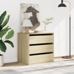 Walplus Corner Chest Of Drawers Sonoma Oak 60X41X58 Cm Engineered Wood - thumbnail 3