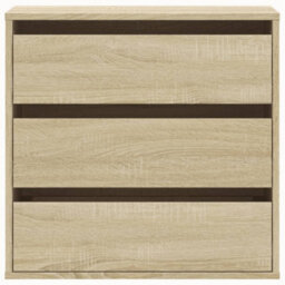 Walplus Corner Chest Of Drawers Sonoma Oak 60X41X58 Cm Engineered Wood - thumbnail 4