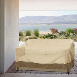 Outdoor Sofa Cover, Suitable For Three-Seater Sofas, Waterproof, Windproof And Dustproof. Dimensions 224 X 83 84 Cm - thumbnail 3