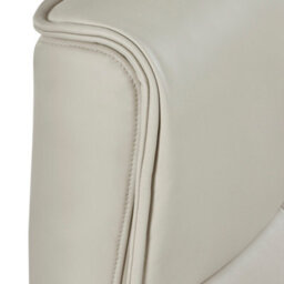 Julian Bowen Sofia Upholstered Dual Motor Swivel Recliner Chair - Grey Faux Leather - thumbnail 8