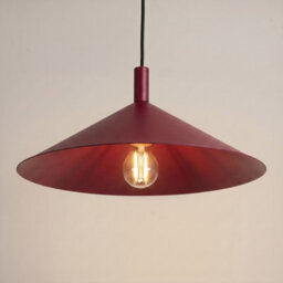 Sollux Lighting Nox Steel Burgundy 1 Lights Modern Pendant Lamps - thumbnail 4