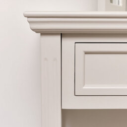 Melody Maison Large 3 Drawer Sideboard Console Table - Daventry Taupe-Grey Range - thumbnail 5