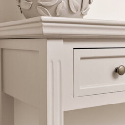 Melody Maison Large 3 Drawer Sideboard Console Table - Daventry Taupe-Grey Range - thumbnail 6