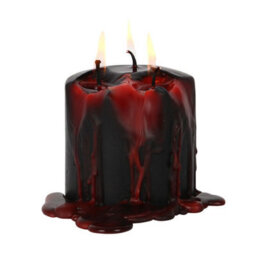 Something Different Small Vampire Blood Pillar Candle - thumbnail 2