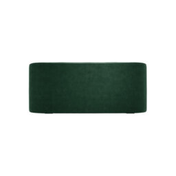 Wyld Haus Carlow 2-Seater Curved Black Velvet Sofa - thumbnail 6