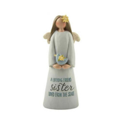 Feather & Grace Angel Figurine - Sister (A Lifelong Friend) - thumbnail 1