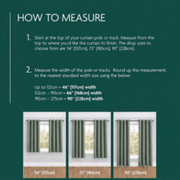 Aspire Homeware Sage Green Linen 100% Blackout Curtain Thermal Insulated Eyelet Curtain Pair (W)168Cm X (D)183Cm With Tie Back - thumbnail 3