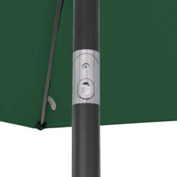 Sundaze 2X3M Green Rectangle Garden Parasol Unbrella Outdoor Patio Crank Tilt With Base - thumbnail 5