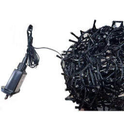 100 Ultra Bright Led Indoor & Outdoor Fairy Timer Lights Black Wire - Warm White - thumbnail 3