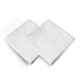 Deconovo Set Of 2 Decorative White Velvet Cushion Covers 40 X 40 Cm - thumbnail 2
