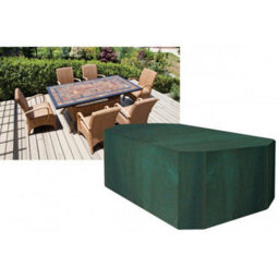 Primrose Rectangular 6 Seater Furniture Set Cover 270Cm X 89Cm - Premium - Green - thumbnail 4