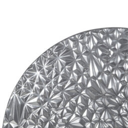 Beliani Wall Decor Moscavide Metal 60 Cm Silver - thumbnail 5