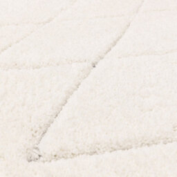 Cream Shaggy Kilim Modern Rug Easy To Clean Living Room And Bedroom-200Cm X 290Cm - thumbnail 2