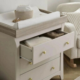 Cuddleco Clara Dresser Changer - Cashmere & Ash - thumbnail 6