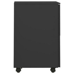 Berkfield Mobile File Cabinet Anthracite 39X45X67 Cm Steel - thumbnail 3